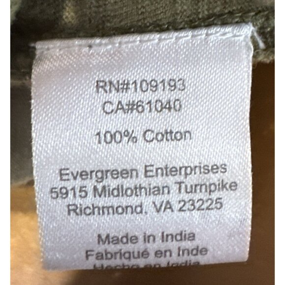 NWT B. Boutique By Evergreen Womens Med Green Long Sleeve Boho Embroidered Top - Picture 5 of 6